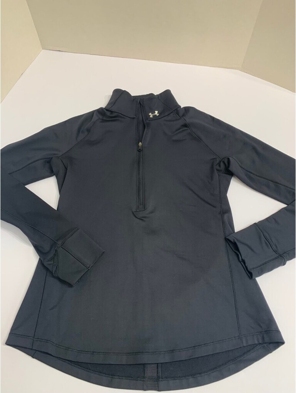 Under Armour Women ColdGear 1/2 Zip Pullover Black Size M